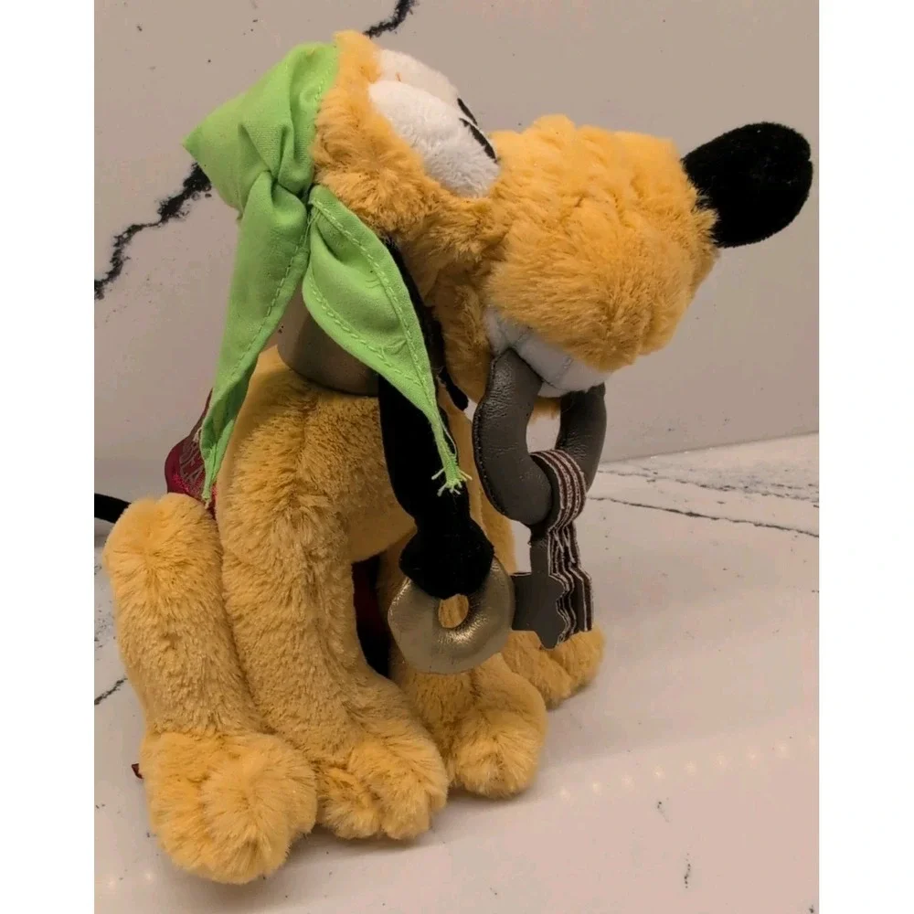 Pirates of the Caribbean Pluto Plush‎ with Keys Walt Disney World Stuffed Animal